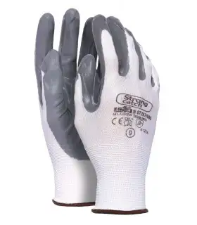Guantes de poliéster recubierto de nitrilo 07287 Strong Catch. PACK 12 und. ISSALINE1