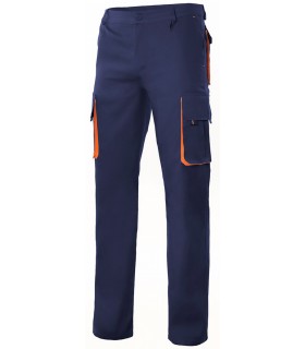 Pantalón 103004 bicolor multibolsillos de poliéster y algodón. 7 Velilla