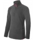 Forro polar 201501 antipiling. Cuello alto. Velilla gris