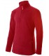 Forro polar 201501 antipiling. Cuello alto. Velilla rojo