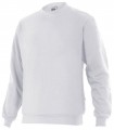 Sudadera 105701 unisex. Cuello redondo. blanco Velilla