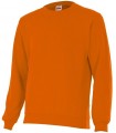 Sudadera 105701 unisex. Cuello redondo. naranja Velilla