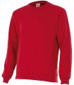 Sudadera 105701 unisex. Cuello redondo. rojo 2 Velilla