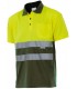 Polo bicolor 173 alta visibilidad. Manga corta. 5 Velilla