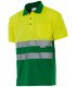 Polo bicolor 173 alta visibilidad. Manga corta. 7 Velilla