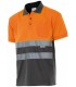 Polo bicolor 173 alta visibilidad. Manga corta. 8 Velilla
