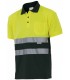 Polo bicolor 173 alta visibilidad. Manga corta. 9 Velilla