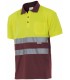 Polo bicolor 173 alta visibilidad. Manga corta. 11 Velilla