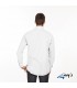 Camisa 2952 manga larga de hombre. REDLINE. Blanco espalda. Garys