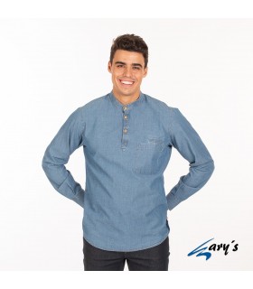 Camisa 2982 ROMEO Slim Fit Tejano de hombre. Pecho. Garys