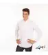 Camisa 2989 DANTE Slim Fit de Falso Lino de hombre. Pecho. Garys