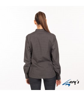 Camisa 2434 GRETA Slim Fit de Mujer. Espalda. Garys