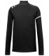 Polo 4824 de Manga larga y cuello asimetrico color negro. Monza