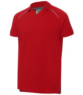 Polo piqué 3016. Manga corta color rojo. Monza