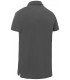 Polo piqué 3016. Manga corta color gris espalda. Monza