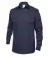 Camisa 2016 Manga larga color marino. Bolsillos en pecho. Monza