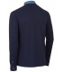 Polo 4825 interlock. Manga larga. Cuello camisero espalda. Monza
