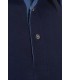 Polo 4825 interlock. Manga larga. Cuello camisero botones. Monza