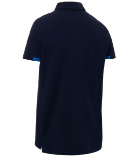 Polo 3017 Manga corta. Cuello camisero marino espalda. Monza