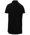 Polo 3017 Manga corta. Cuello camisero negro espalda. Monza