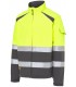 Cazadora 4756. Monza. Tejido Softshell. Alta visibilidad amarillo y gris.