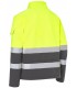 Cazadora 4756. Monza. Tejido Softshell. Alta visibilidad amarillo y gris.