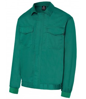 Cazadora 1151 Monza Recta, dos pliegues color verde.
