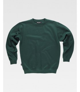 Sudadera S5505 cuello redondo. Workteam