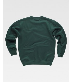 Sudadera S5505 cuello redondo. Workteam