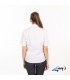 Blusa 2880 manga corta de Mujer. REDLINE. Color blanco espalda. Garys
