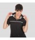 Polo de microfibra Elastik NURIA 6573. Negro. Garys