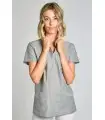 Casaca sanitaria de mujer con cuello mao 8011844 de Manga corta. 1 Dyneke