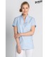 Casaca sanitaria de mujer con cuello mao 8011511 de Manga corta. 3 Dyneke