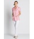Casaca sanitaria de mujer con cuello mao 8011502 de Manga corta. 4 Dyneke