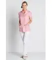 Casaca sanitaria de mujer con cuello mao 8011502 de Manga corta. 4 Dyneke