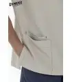 Casaca sanitaria de hombre manga corta 8022569 microfibra. bolsillo Dyneke