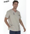 Casaca sanitaria de hombre manga corta 8022569 microfibra. 1 Dyneke