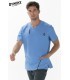 Casaca sanitaria de hombre manga corta 8022574 microfibra. 2 Dyneke