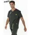 Casaca sanitaria de hombre manga corta 8022576 microfibra. 1 Dyneke
