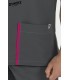 Casaca sanitaria de hombre manga corta 8022584 microfibra. bolsillo Dyneke