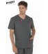 Casaca sanitaria de hombre manga corta 8022584 microfibra. 2 Dyneke