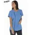 Casaca sanitaria de mujer manga corta 8023574 microfibra. 2 Dyneke
