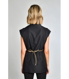 Casulla lisa de estética de mujer 8075571. Talla única. Espalda Dyneke