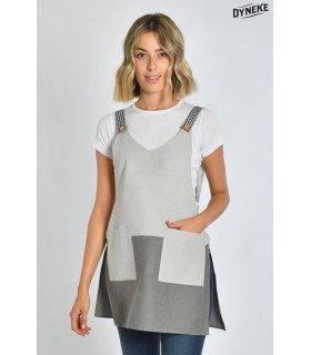 Casulla bicolor de estética y servicios de mujer 8076382. Talla única. 3 Dyneke