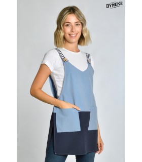 Casulla bicolor de estética y servicios de mujer 8076384. Talla única. 3 Dyneke