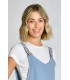 Casulla bicolor de estética y servicios de mujer 8076384. Talla única. 4 Dyneke