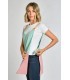 Casulla bicolor de estética y servicios de mujer 8076386. Talla única. lateral Dyneke