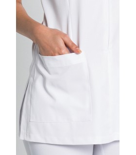 Casaca sanitaria sin mangas 8069700 de mujer. bolsillo Dyneke