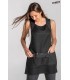 Casulla de peluquería y estética 8111105 de mujer. Polipiel. 1 Dyneke