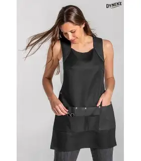 Casulla de peluquería y estética 8111105 de mujer. Polipiel. 1 Dyneke